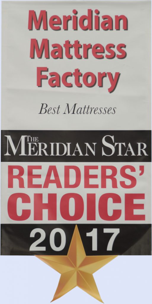 Meridian Star Reader's Choice Two Years Running! Meridian Mattress
