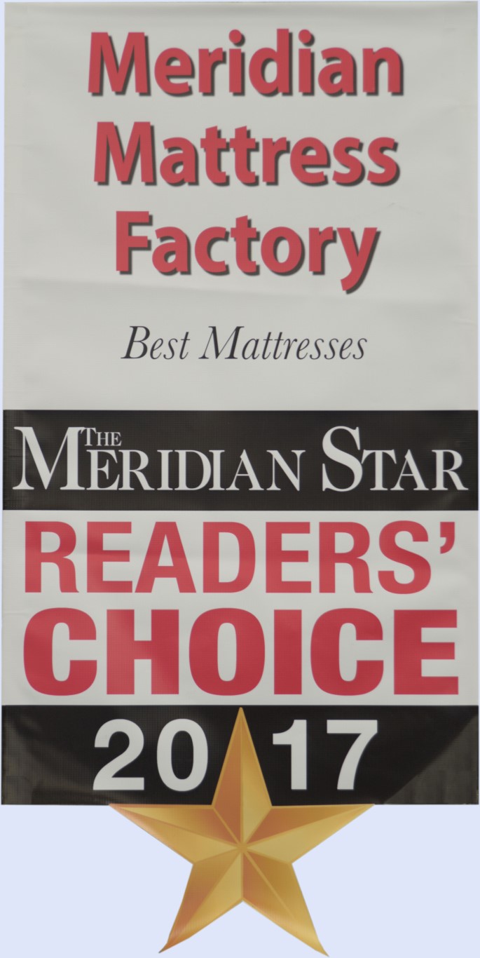 Meridian Star Reader's Choice Two Years Running! Meridian Mattress